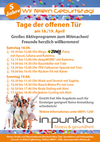 inpunkto Geburtstag 2015 Tag der offenen T�r